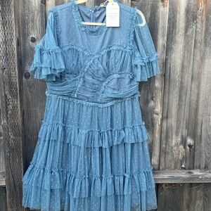 Ivy City Co Blue slate whimsical short XXL